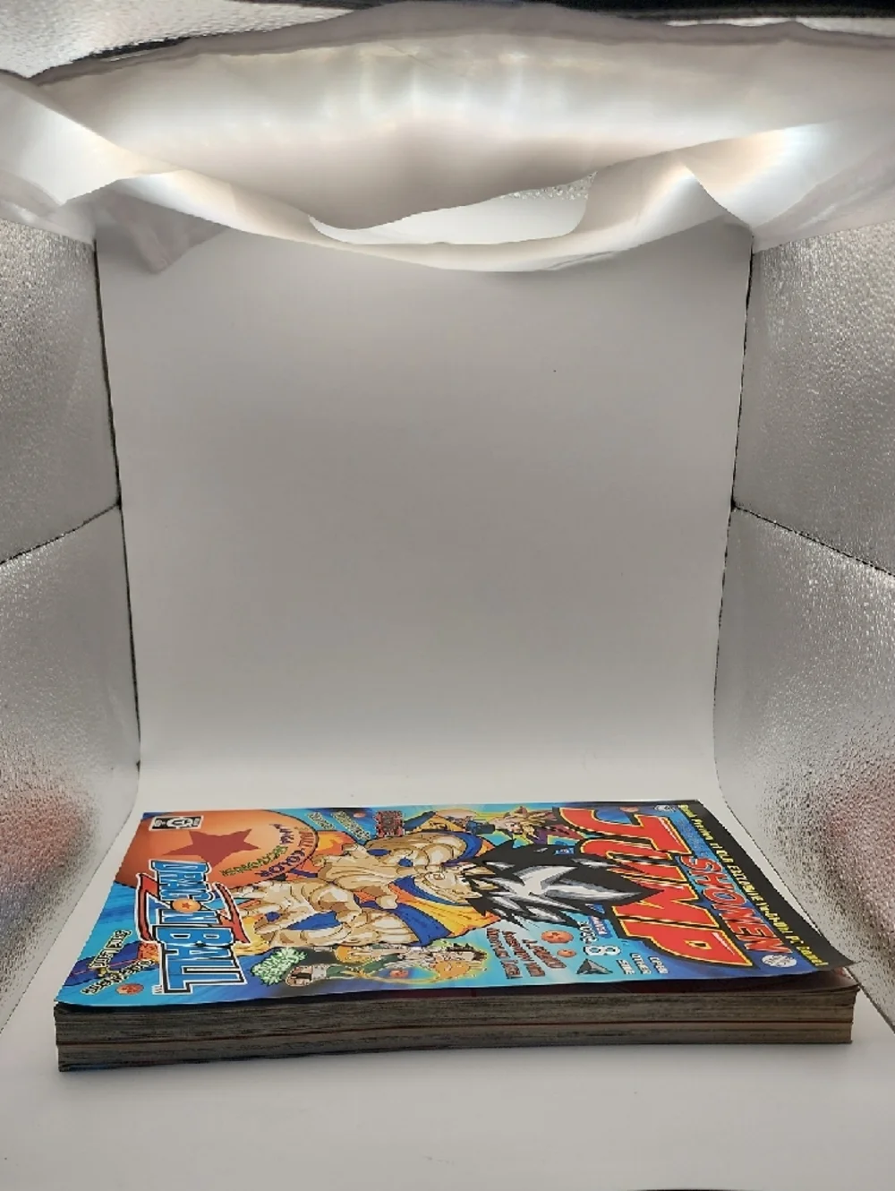Shonen Jump Magazine August 2003 Vol 1 Issue 8 Dragon Ball Z Goku Cover